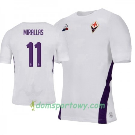 Koszulka ACF Fiorentina Kevin Mirallas 11 Wyjazdowe Koszulki Piłkarskie 2018-2019 Krótki Rękaw